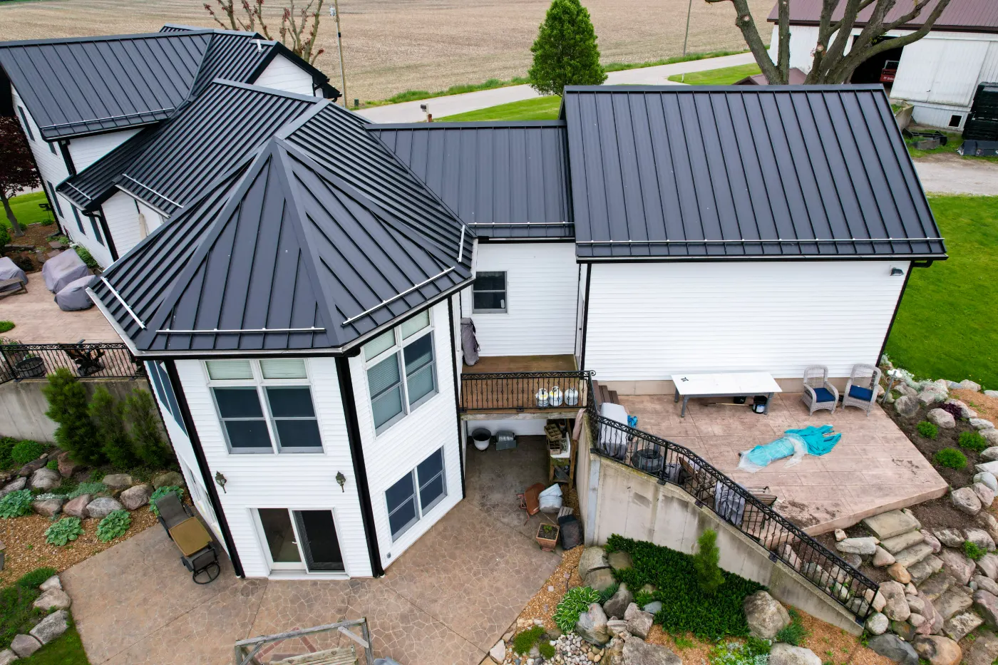 Storm-damaged siding documented in Clay Corner