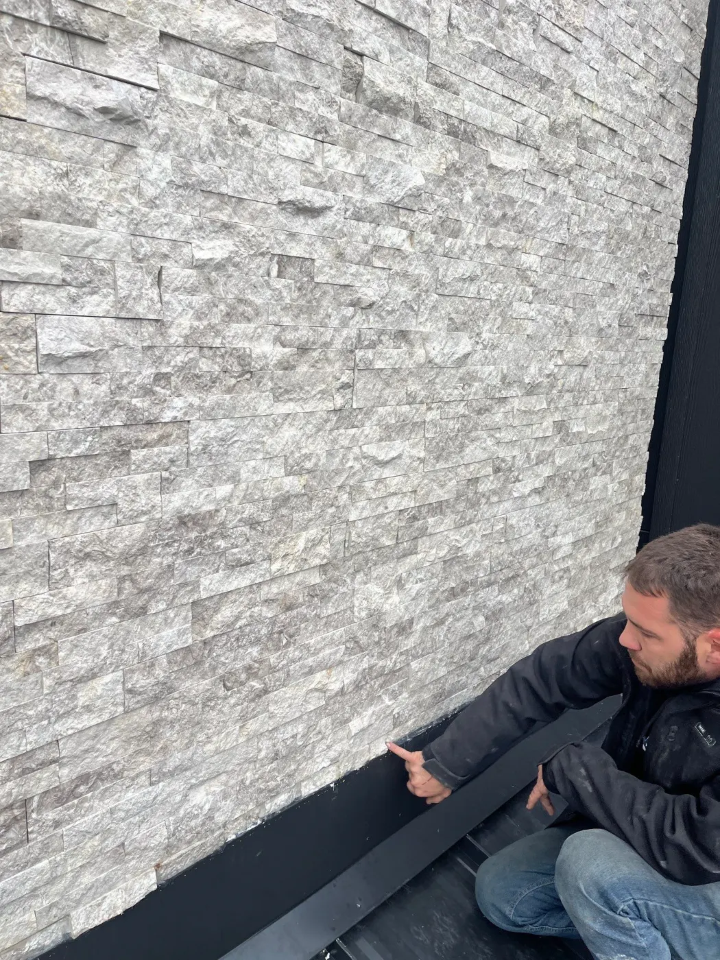 Trim and flashing detail on a Clay Corner siding job